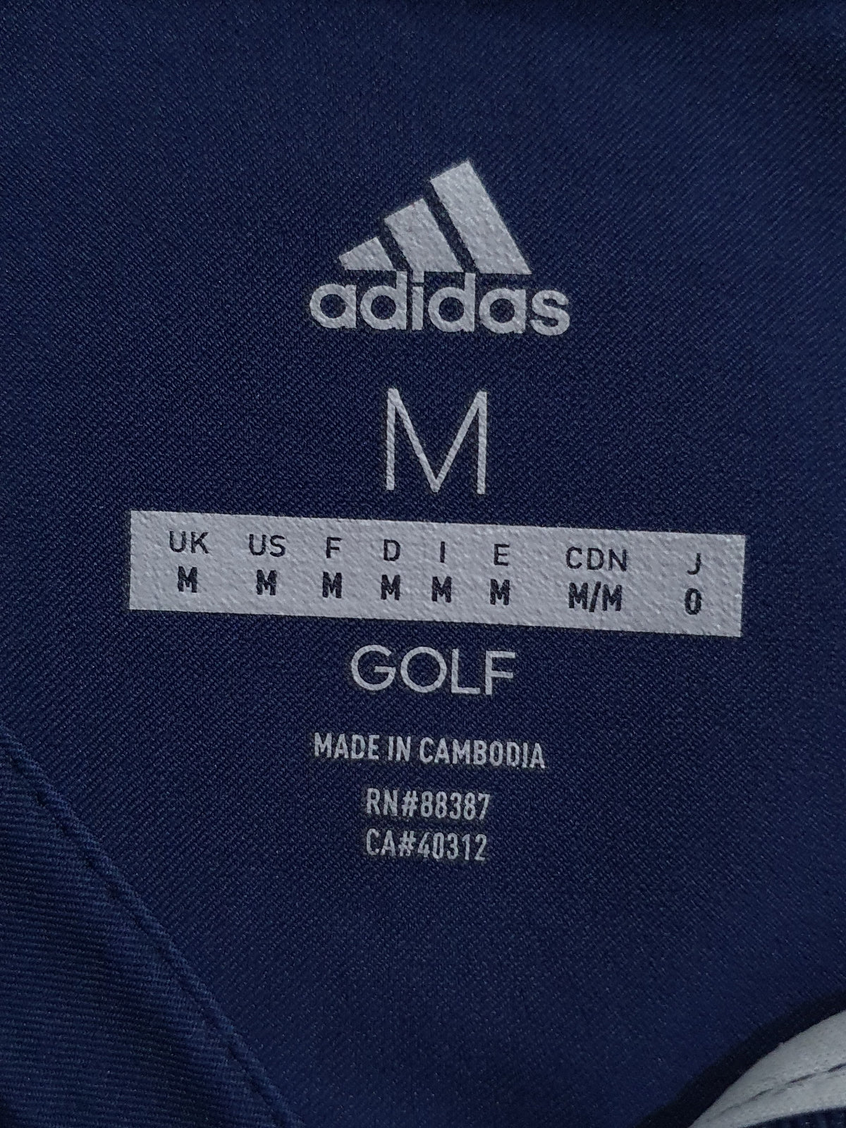 Adidas Golf 1/4 Zip Pullover