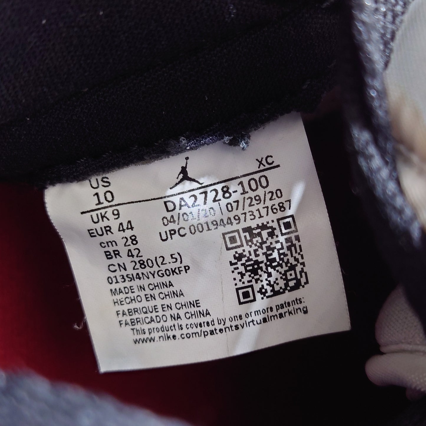 Nike Jordan 1 Retro High Trophy Room Chicago