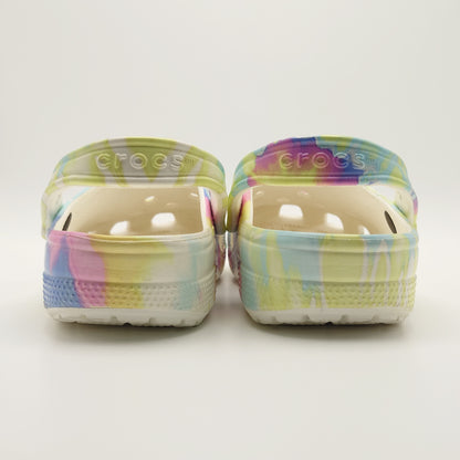 Crocs Classic Tie-Dye Graphic Clog