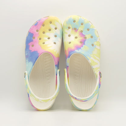 Crocs Classic Tie-Dye Graphic Clog