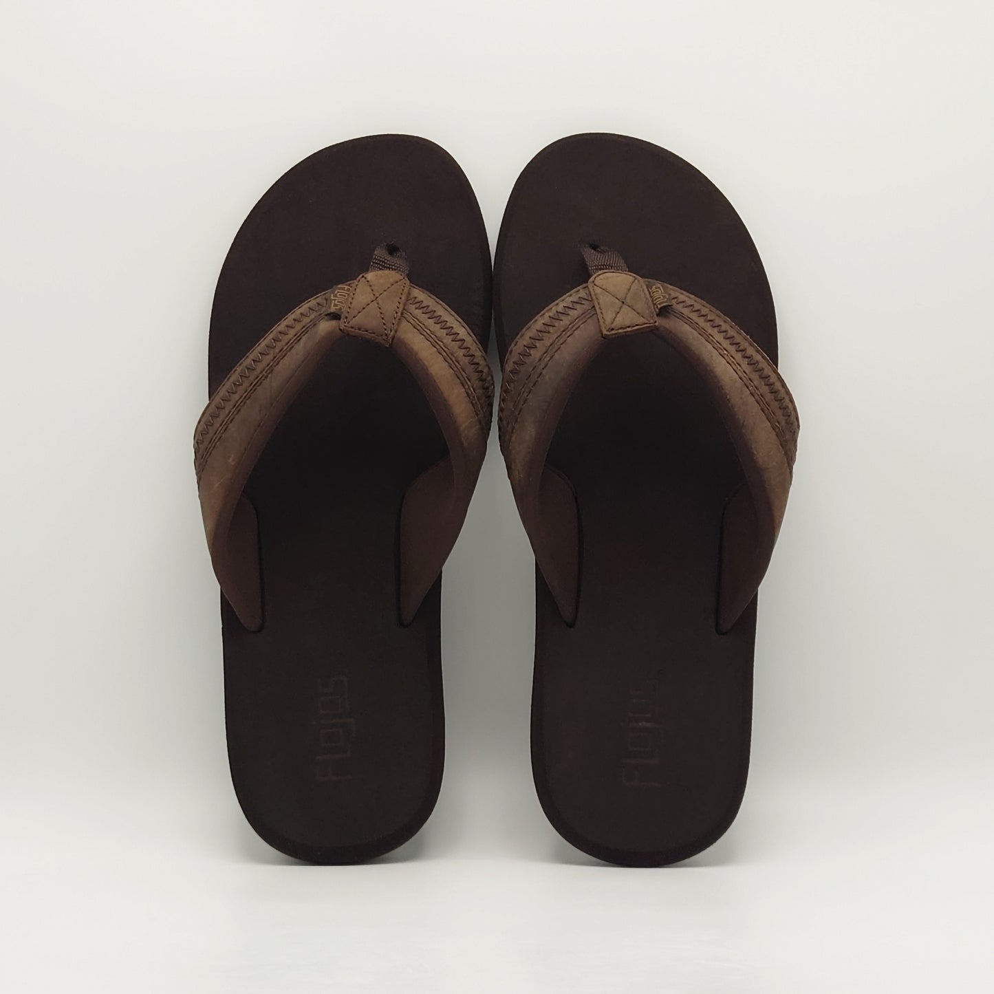 Flojos Levee Flipflops faux leather strap
