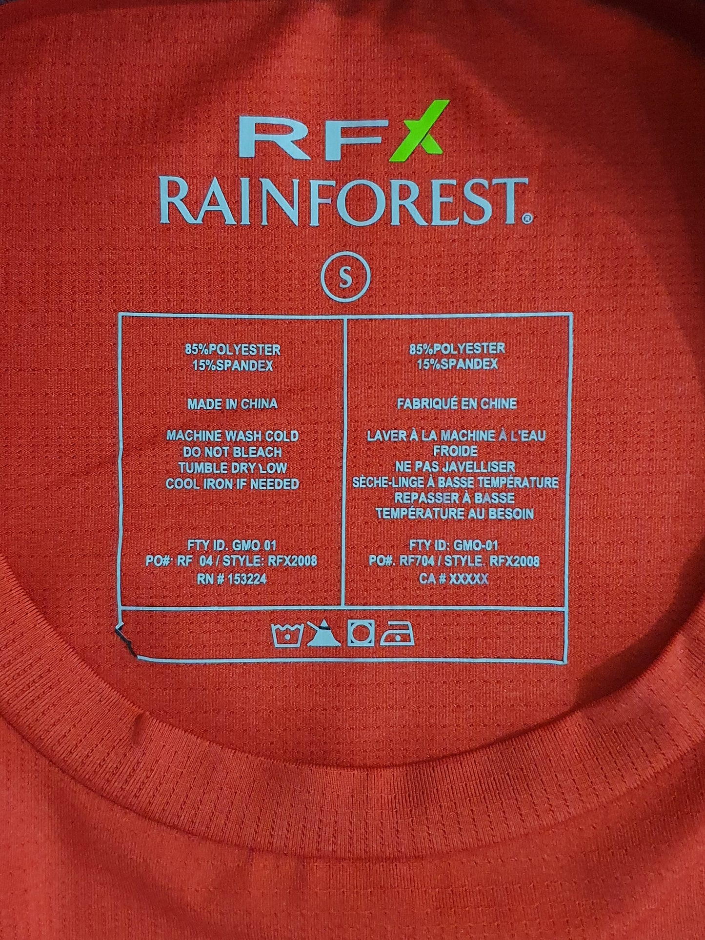 RFX Rainforest performance