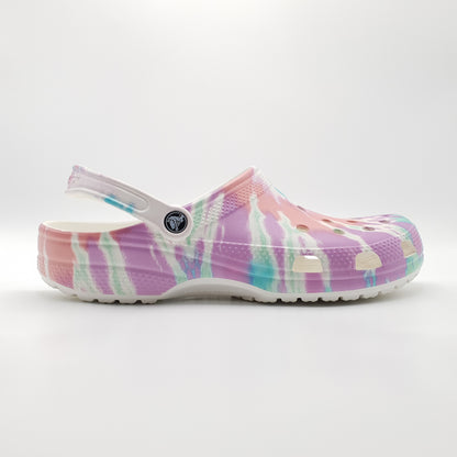 Crocs Classic Tie-Dye Graphic Clog