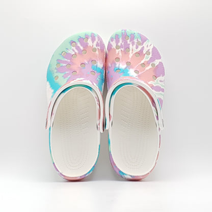 Crocs Classic Tie-Dye Graphic Clog