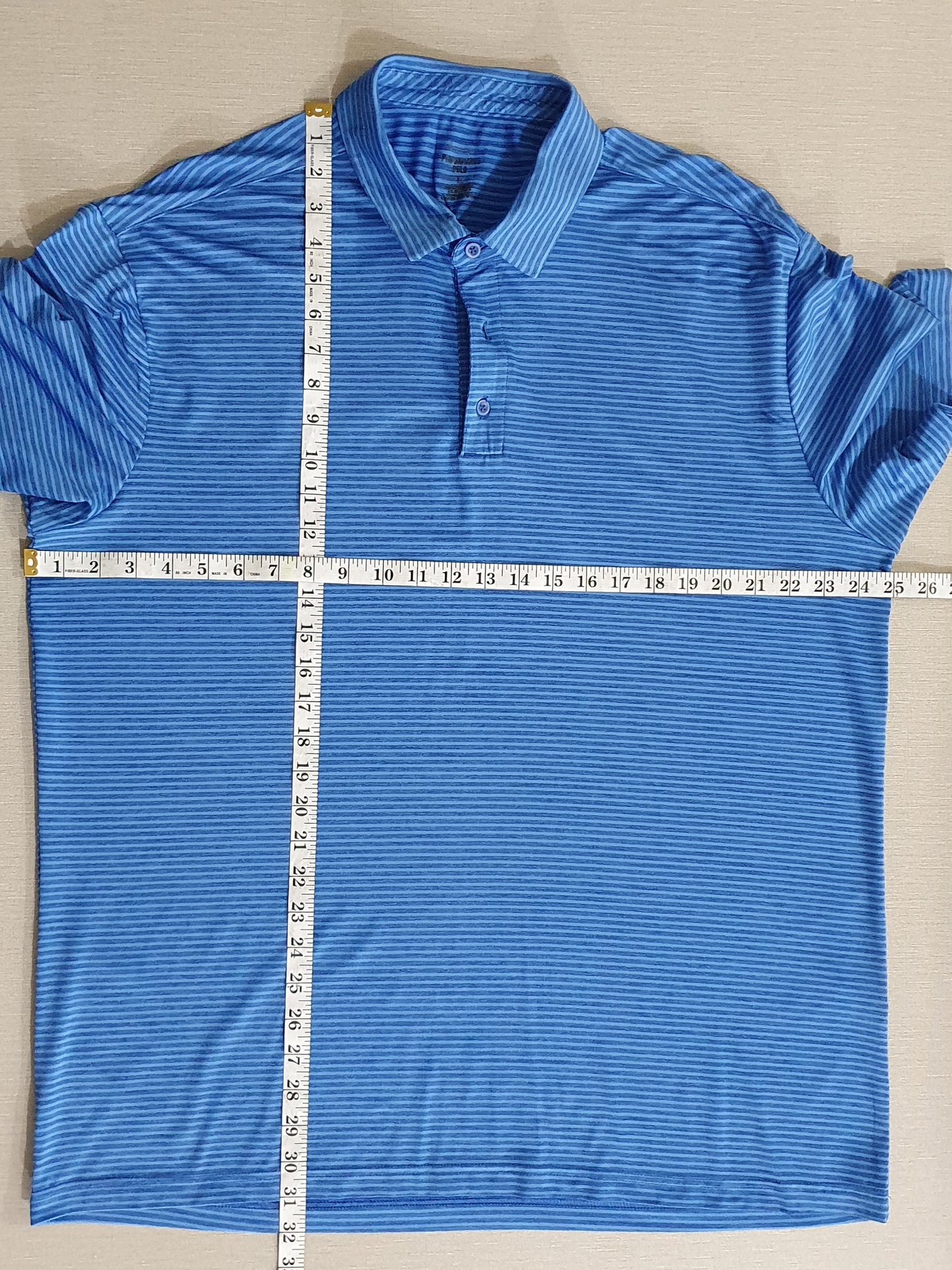 Member's Mark striped performance polo