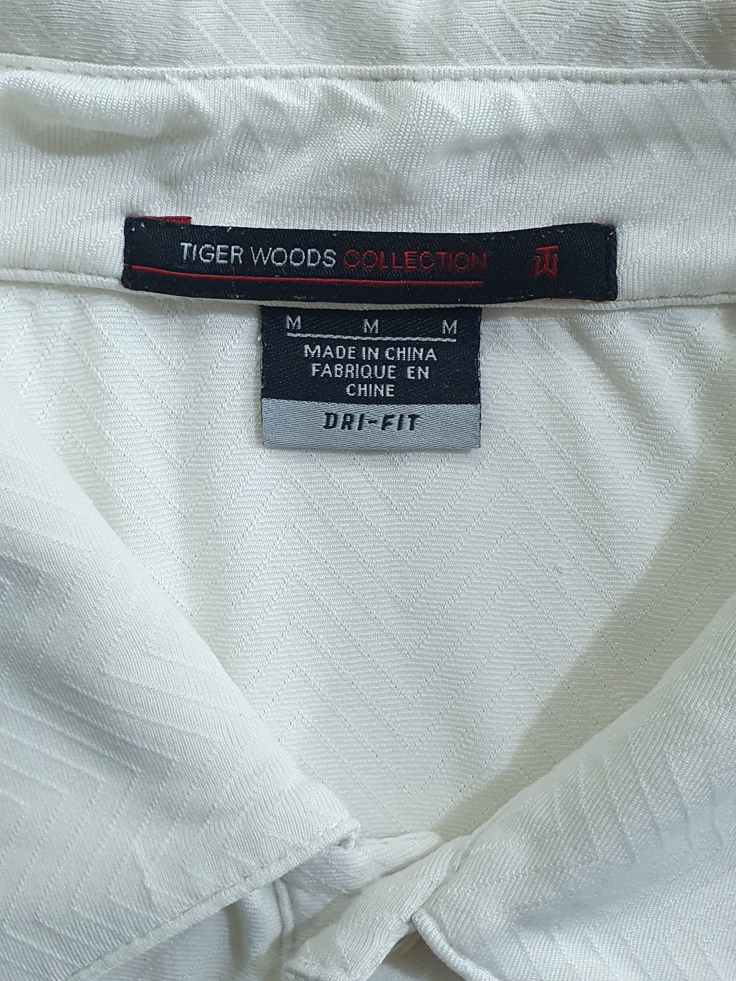 Nike Tiger Woods Collection Striped Golf Polo