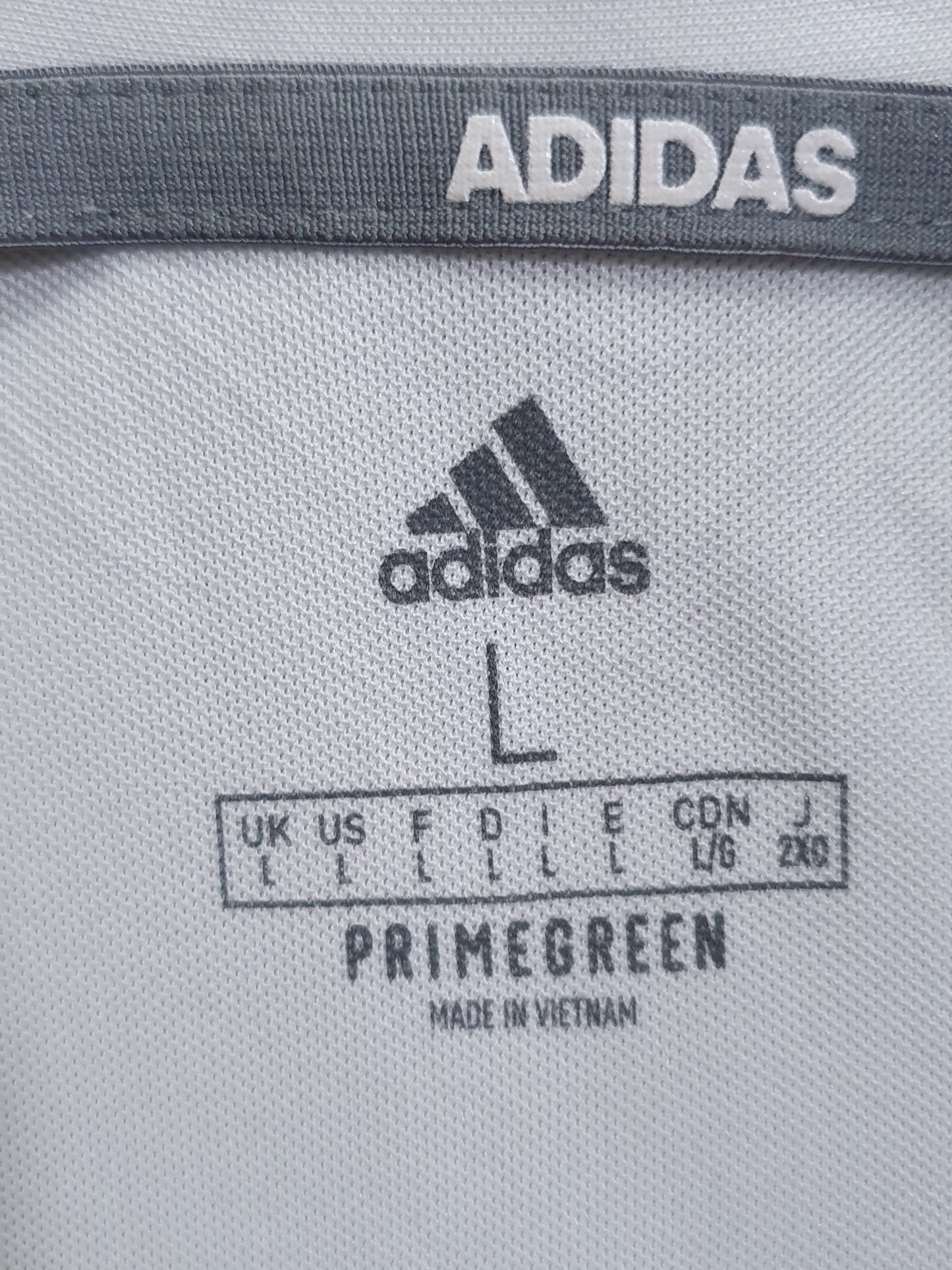 Adidas novelty core stripe polo