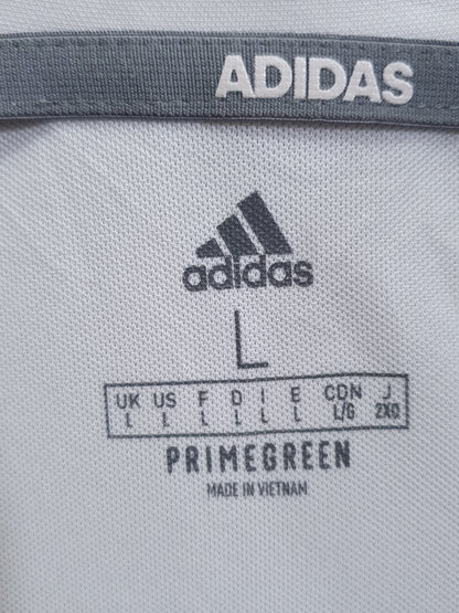 Adidas novelty core stripe polo
