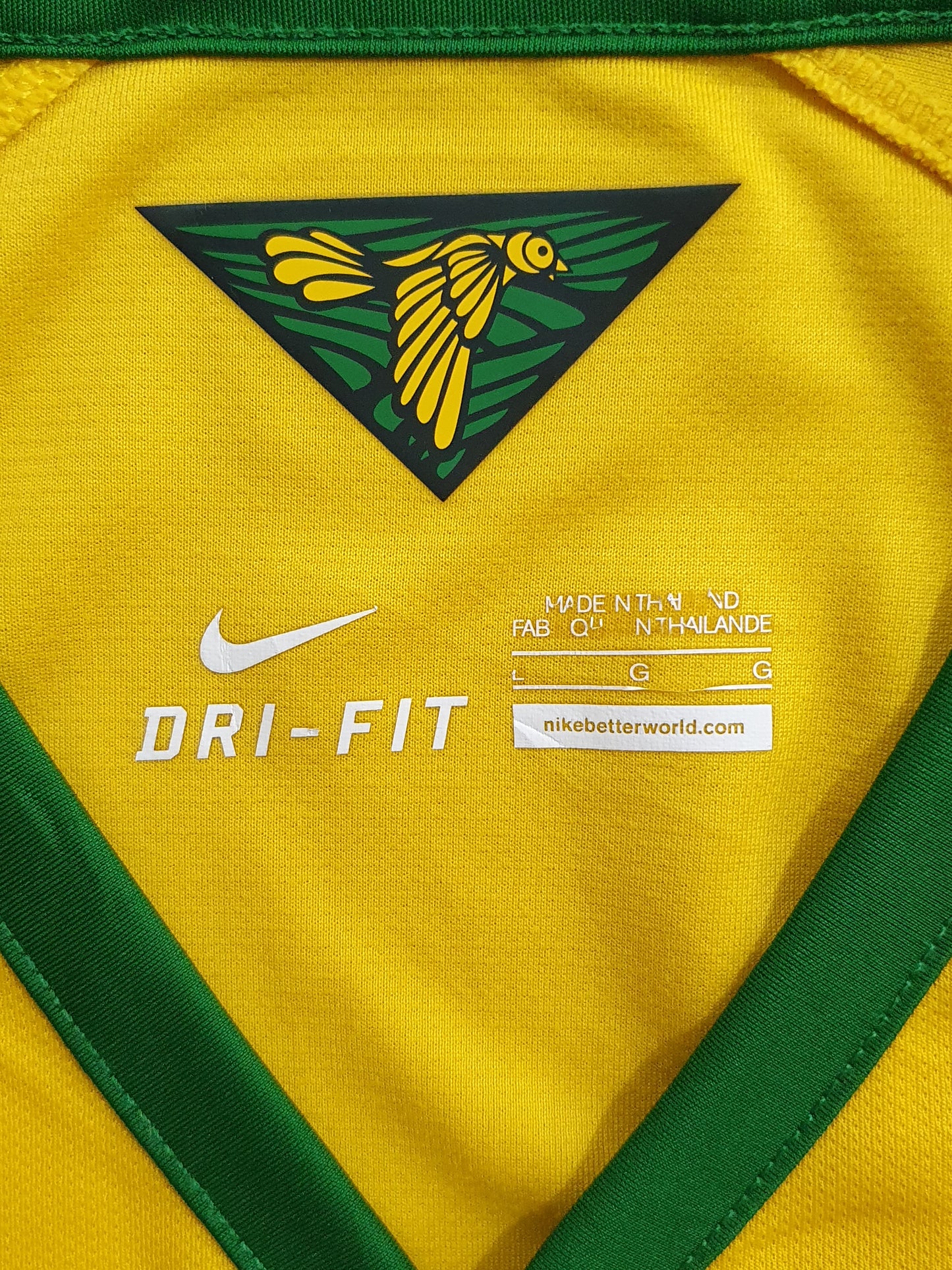 Nike Brazil 2014-15 home jersey