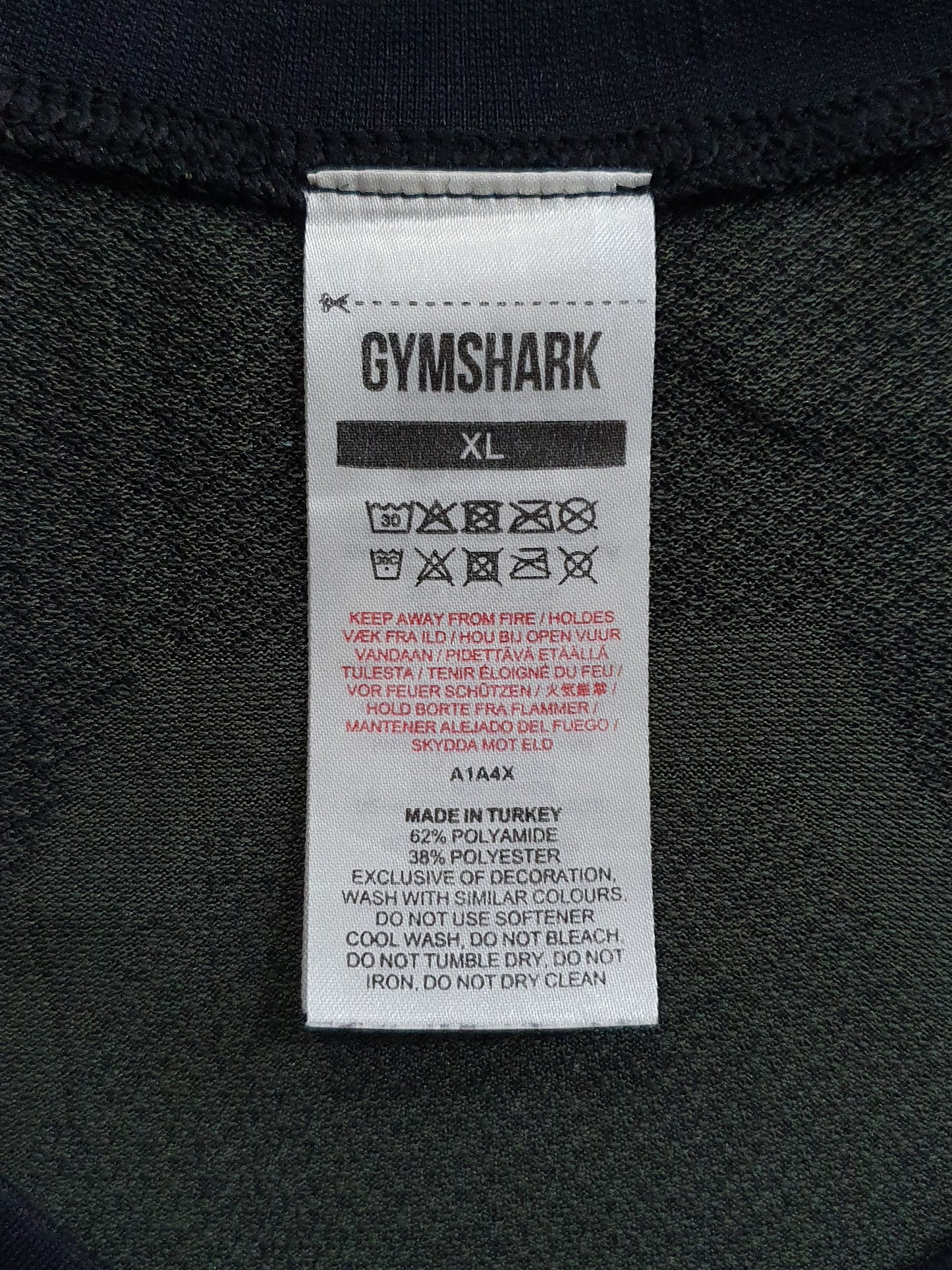 Gymshark Onyx 5.0 Seamless