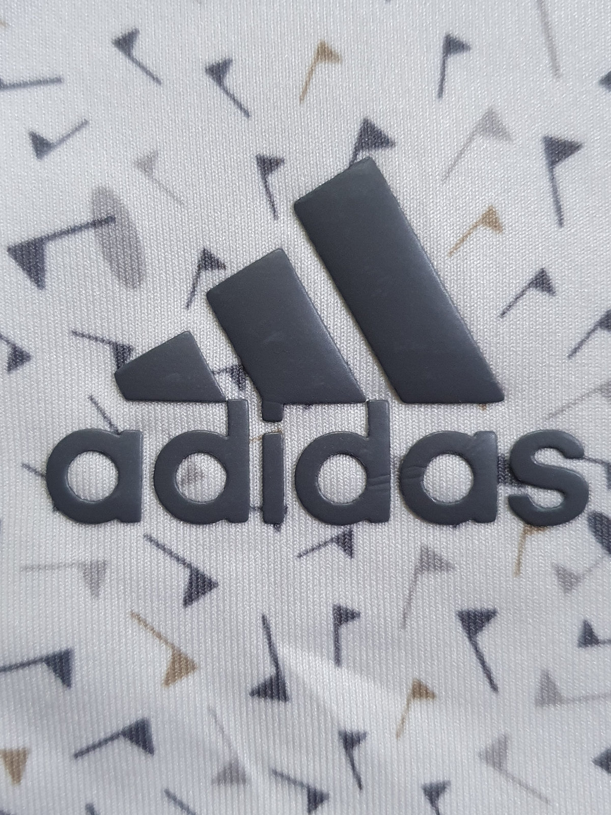 ADIDAS FLAG-PRINT GOLF Polo