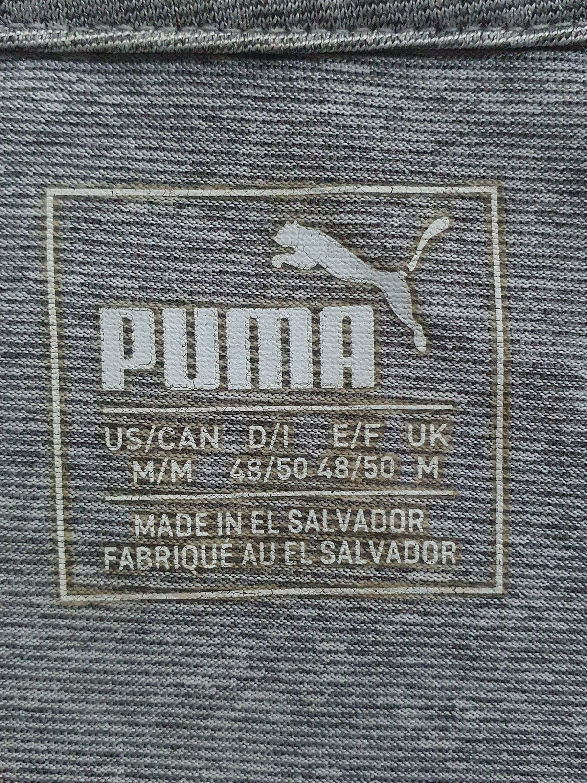 Puma Polo textured heather
