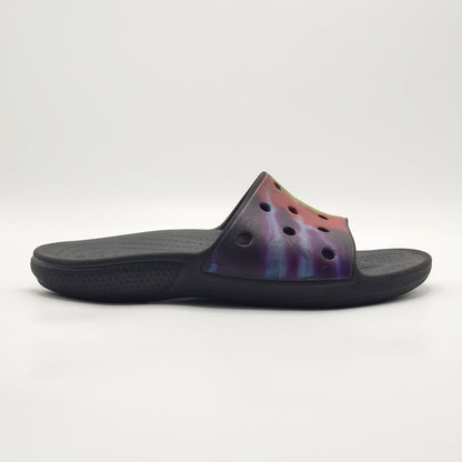 Crocs Tie-Dye Graphic Slides