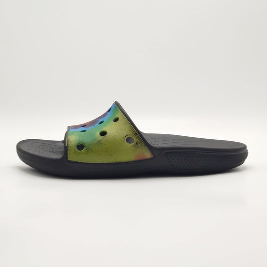 Crocs Tie-Dye Graphic Slides