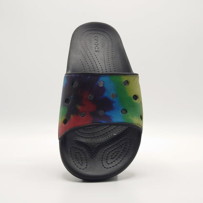 Crocs Tie-Dye Graphic Slides