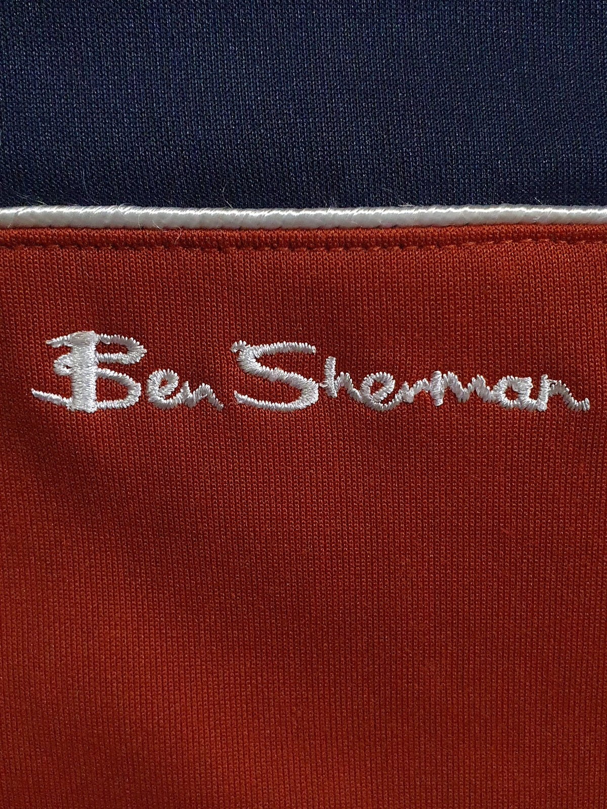 Ben Sherman colour block zip through track jacket