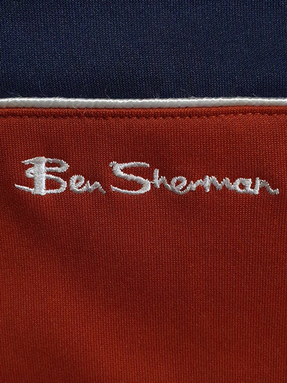 Ben Sherman colour block zip through track jacket