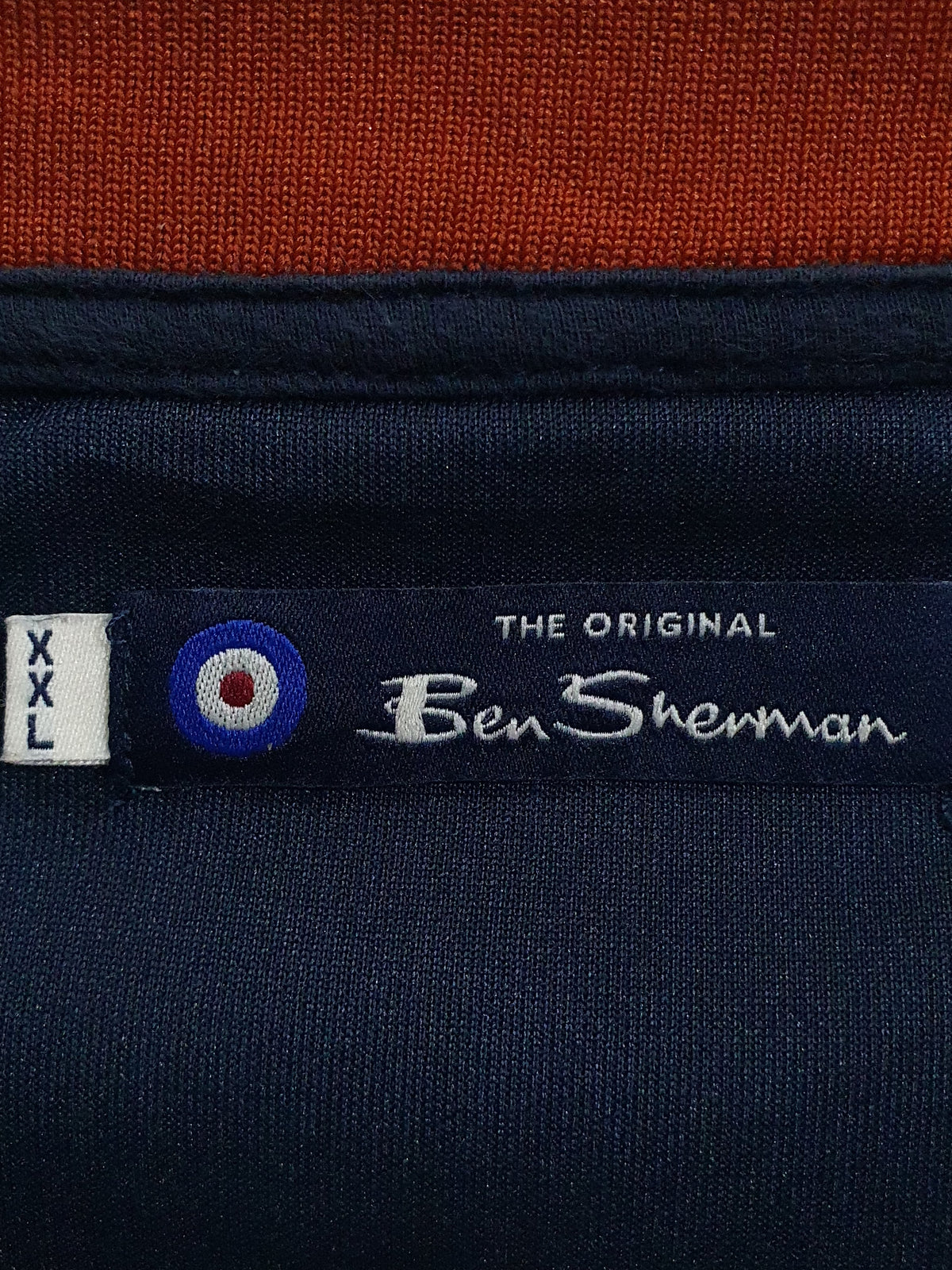 Ben Sherman colour block zip through track jacket