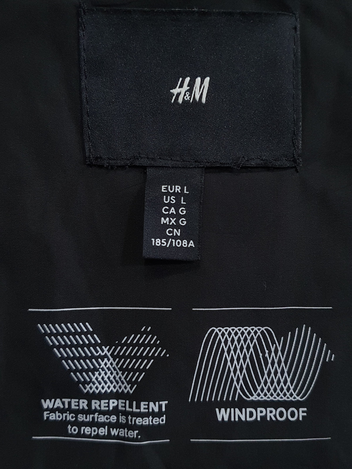 H&M Windproof and Water-Repellent Outerwear Jacket
