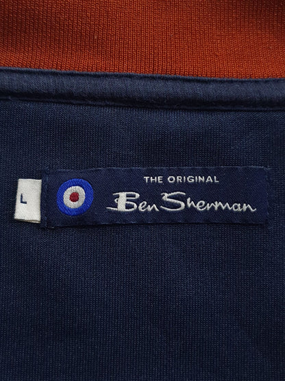 Ben Sherman Colour Block Tricot Track Top