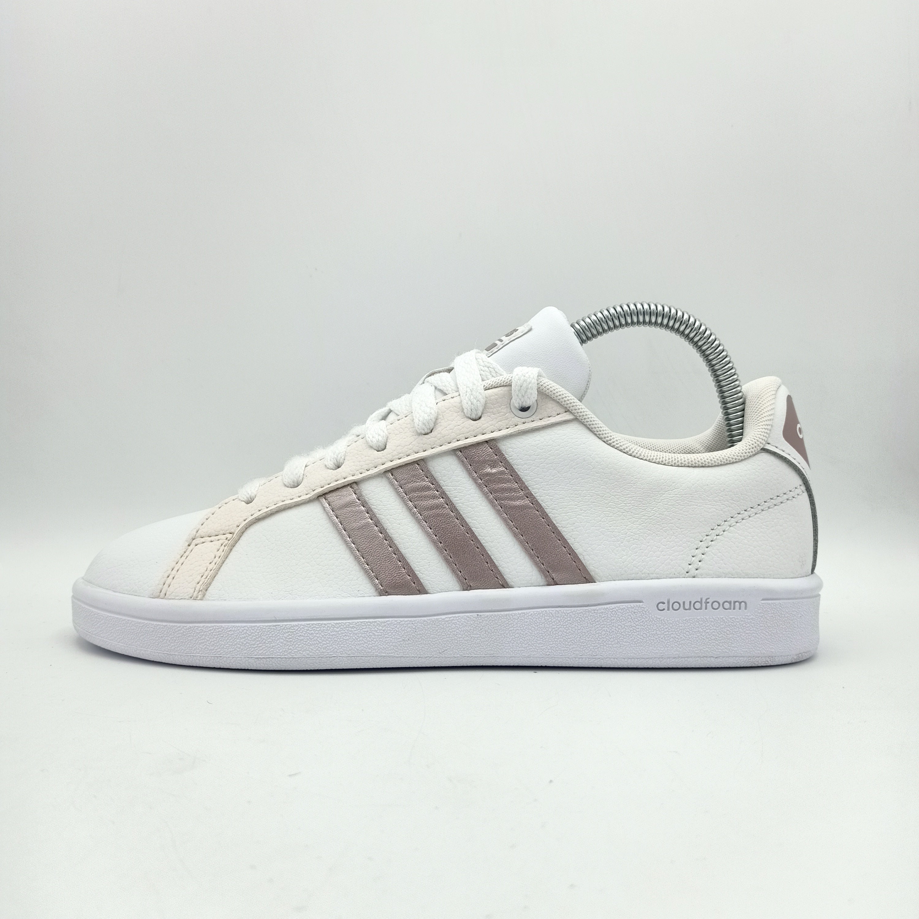 Adidas cloudfoam advantage women's grey best sale