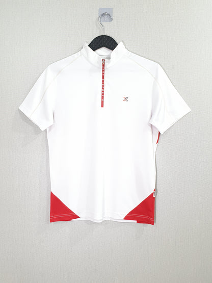 JDX Multisports zip-up polo