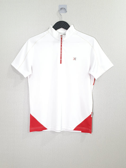 JDX Multisports zip-up polo