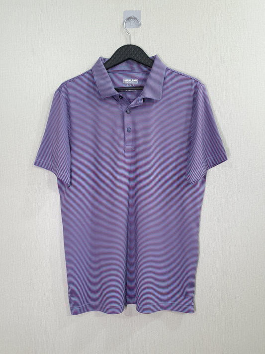 Kirkland Signature Striped Polo