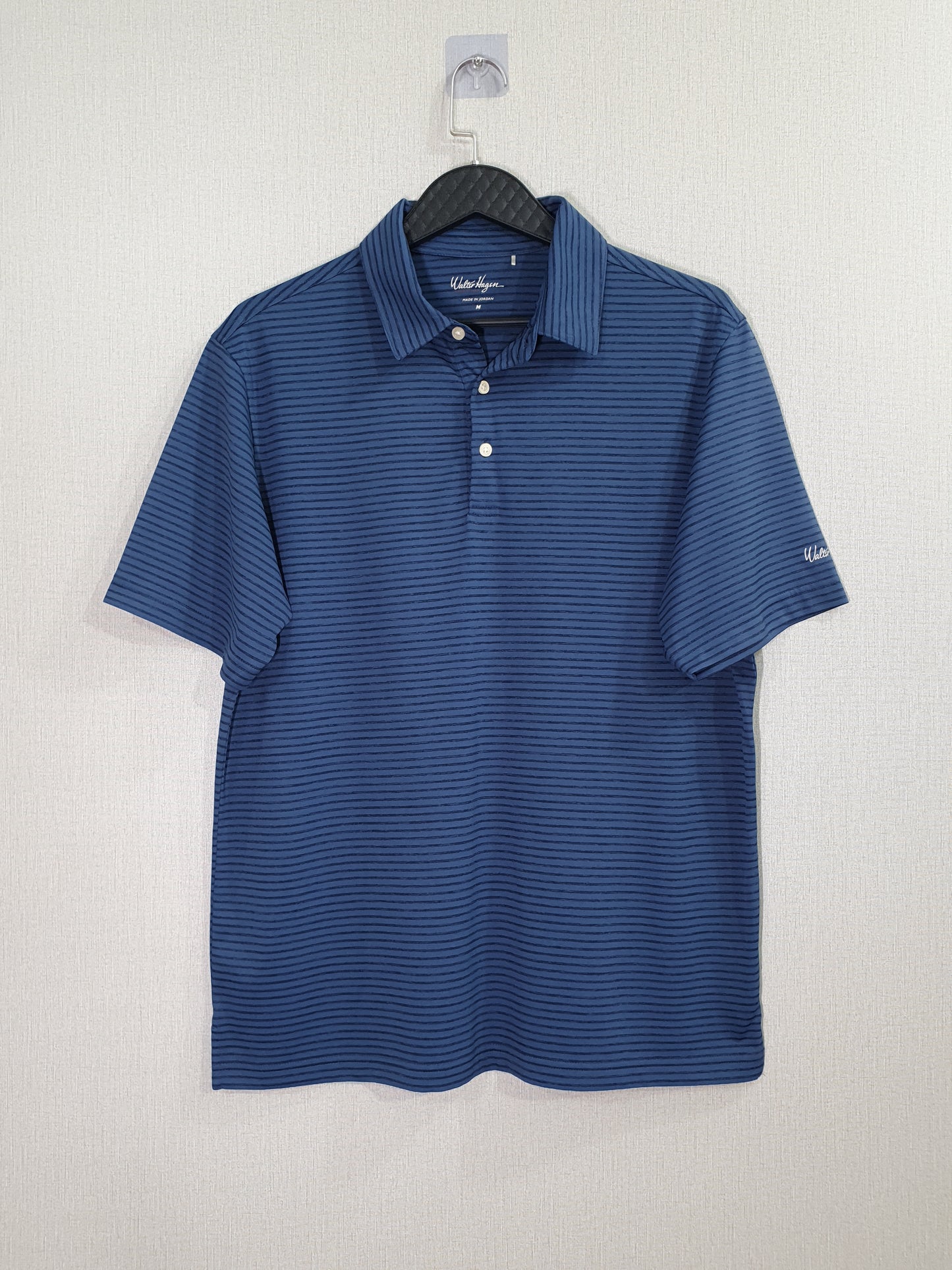 Walter Hagen Essentials Striped Golf Polo