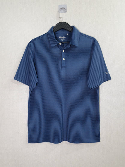 Walter Hagen Essentials Striped Golf Polo
