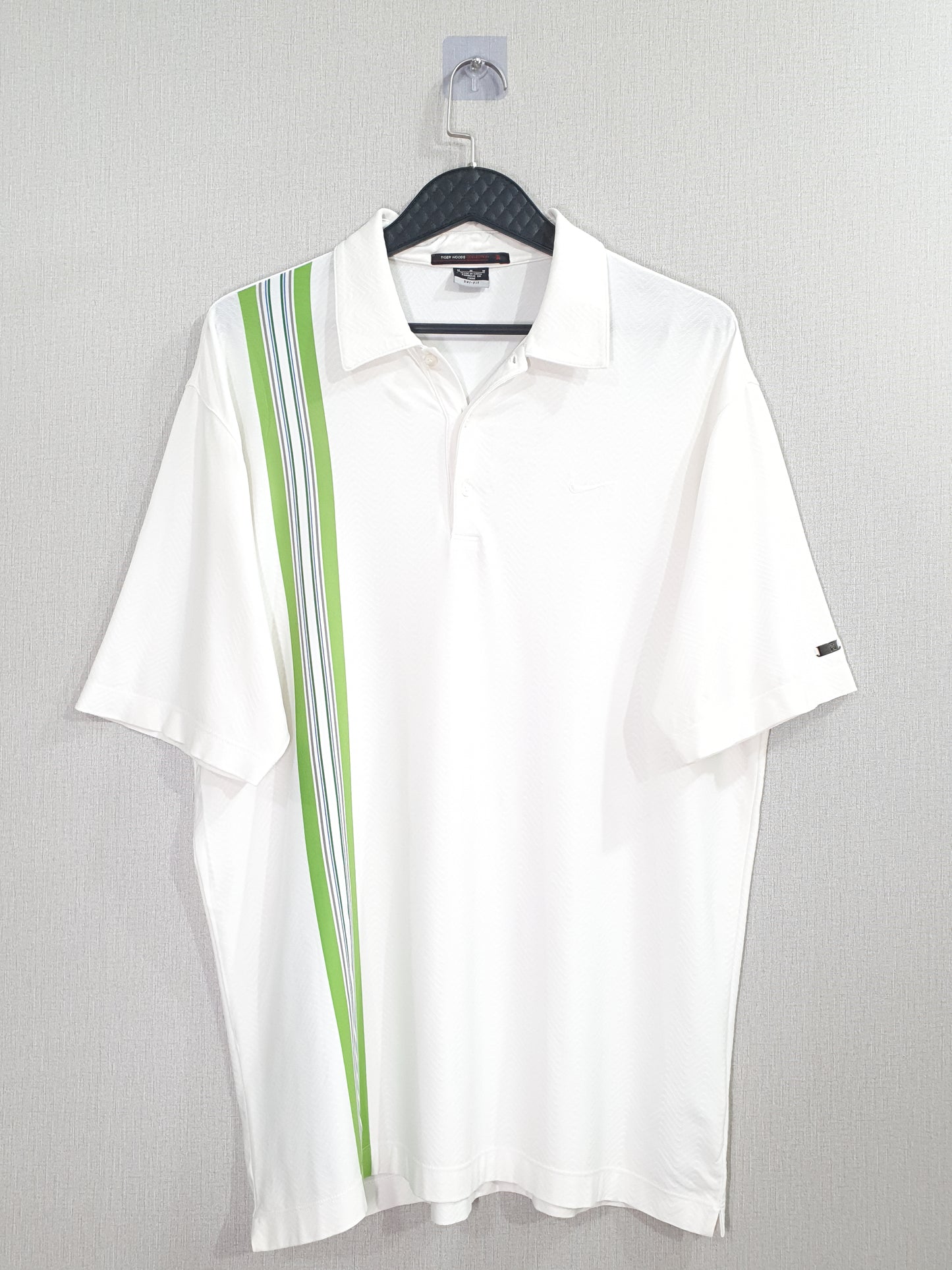 Nike Tiger Woods Collection Striped Golf Polo