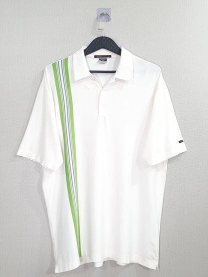 Nike Tiger Woods Collection Striped Golf Polo