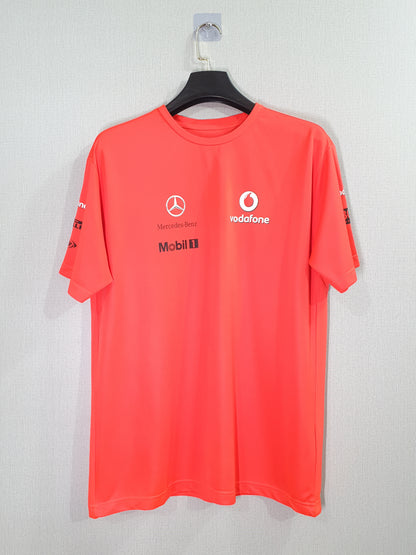 Hugo Boss vintage shirt from the Vodafone, McLaren, Mercedes, F 1 team Racing