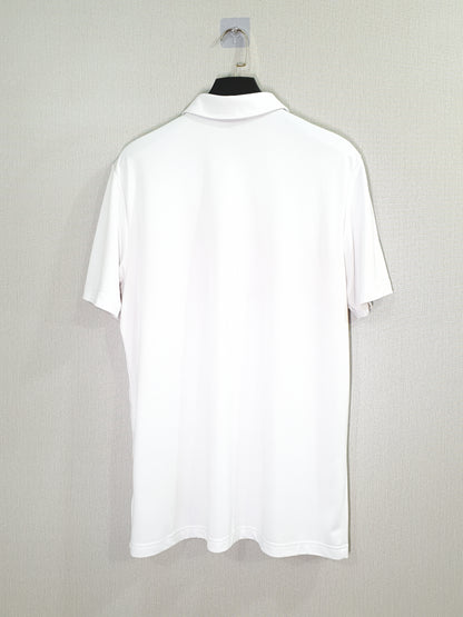 Adidas novelty core stripe polo