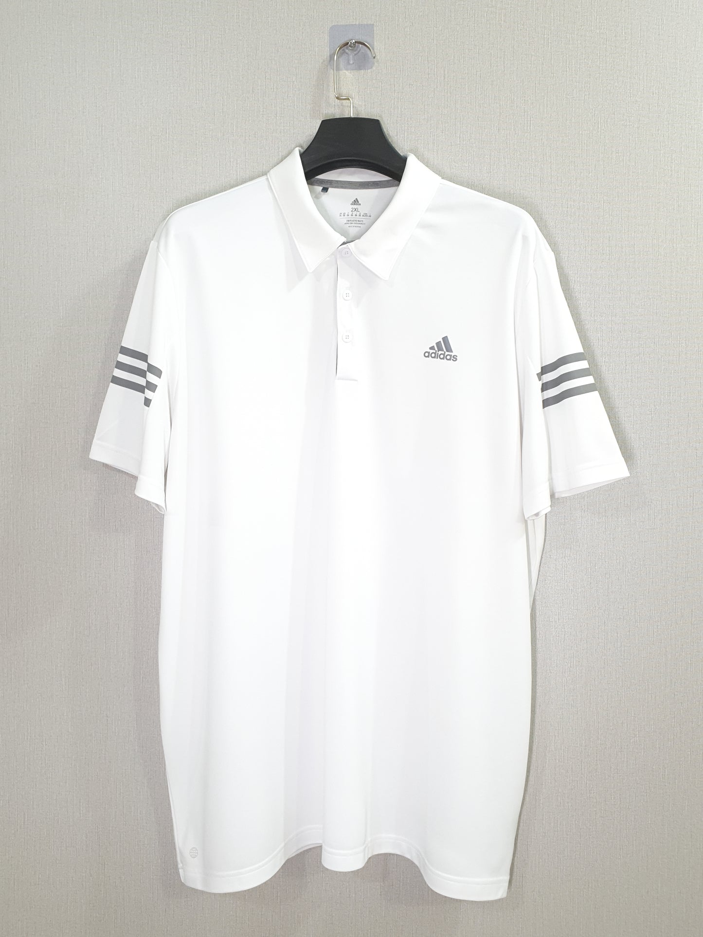 adidas 3-Stripes Golf Polo