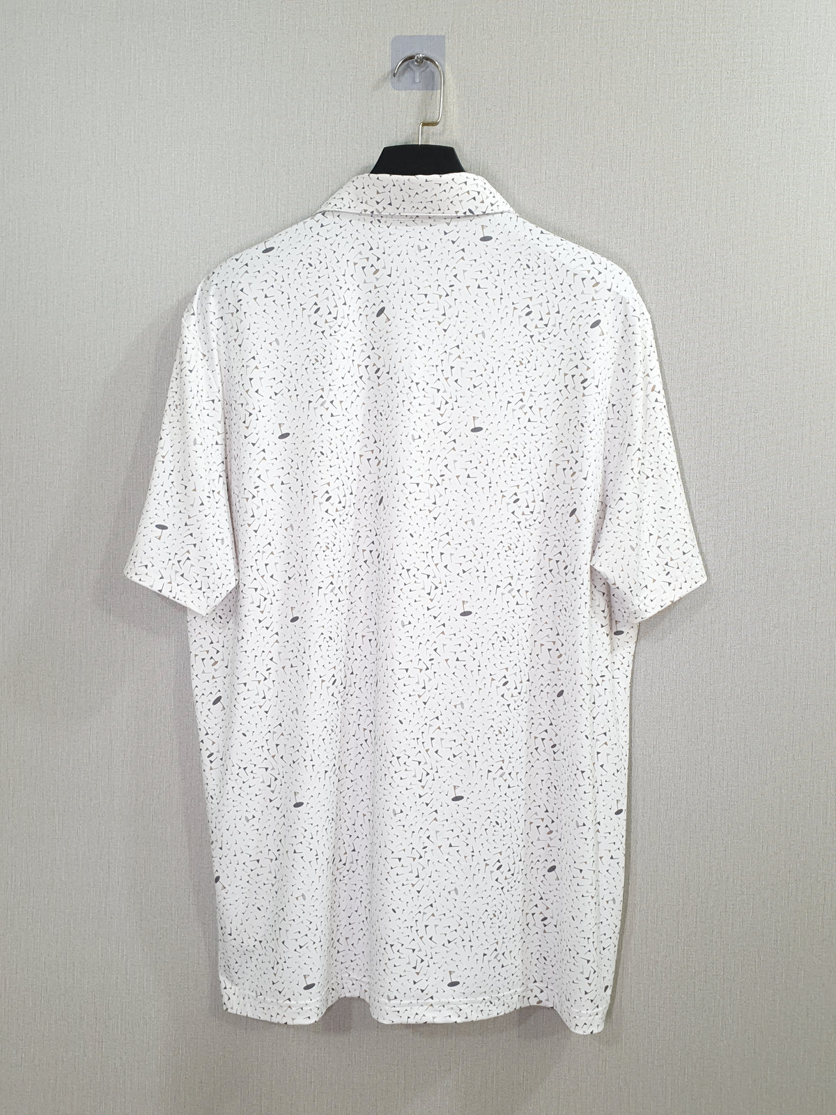 ADIDAS FLAG-PRINT GOLF Polo
