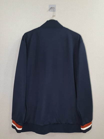 Ben Sherman colour block zip through track jacket