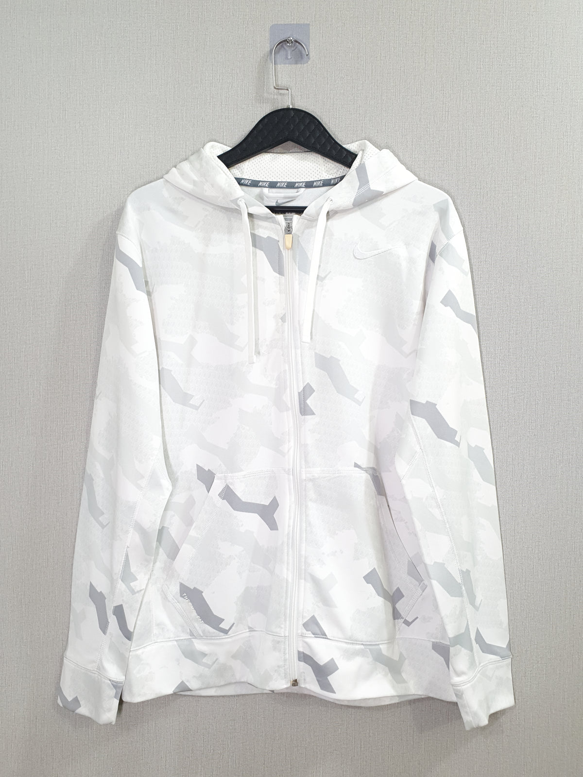 Nike camouflage full-zip hoodie