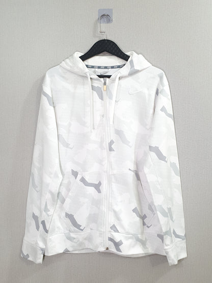Nike camouflage full-zip hoodie