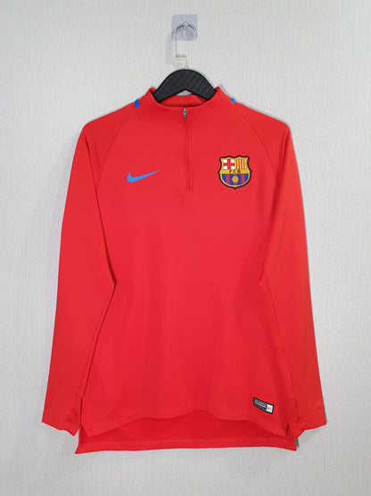 Nike 2017-18 Barcelona 1/4 Zip Drill Top