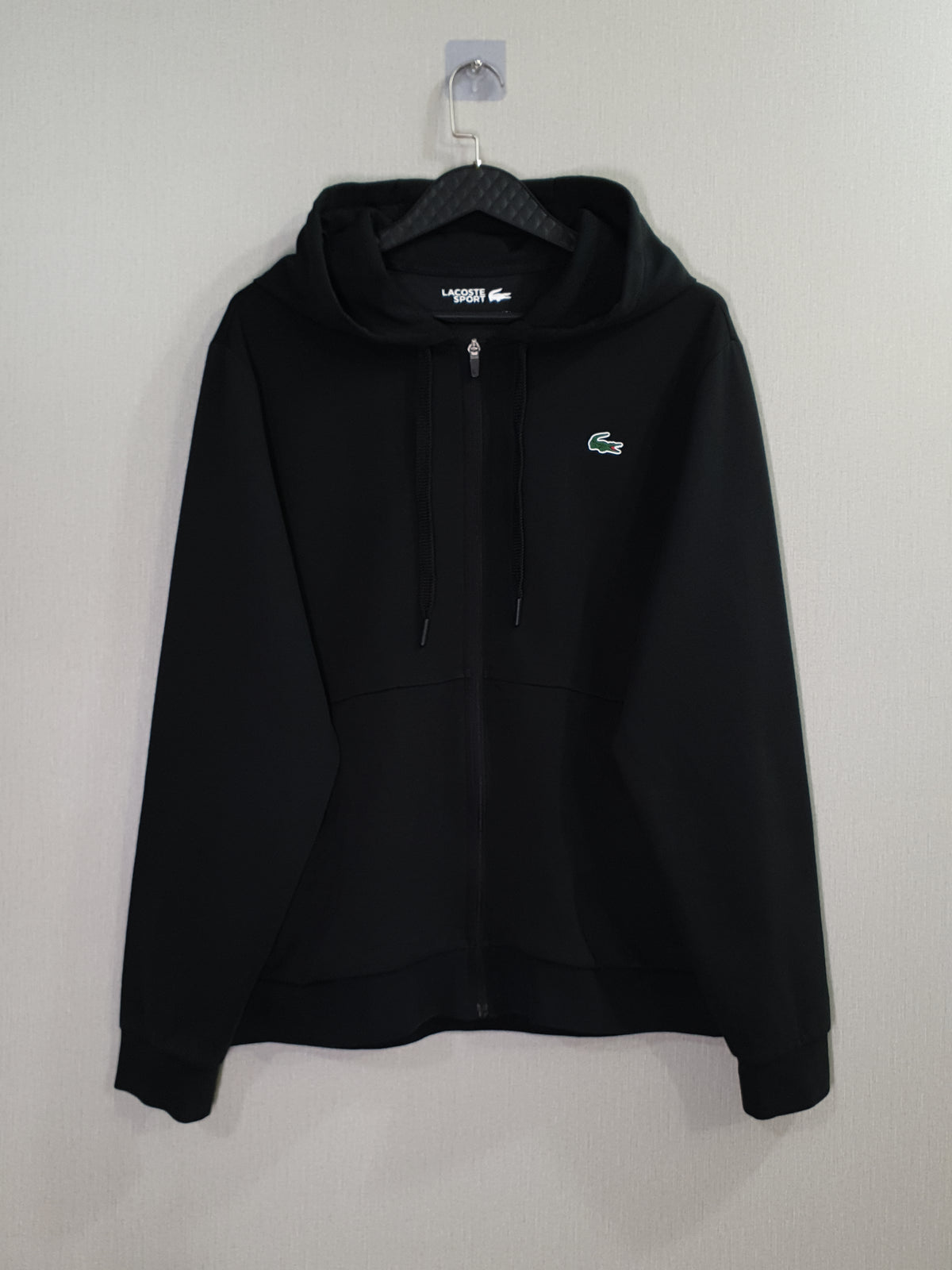 Lacoste Classic Fit Zip-Up Fleece Hoodie