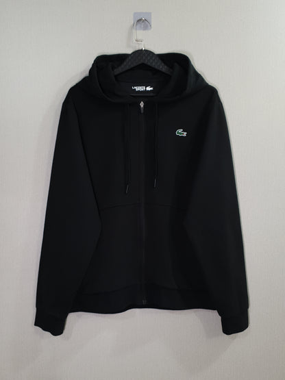 Lacoste Classic Fit Zip-Up Fleece Hoodie