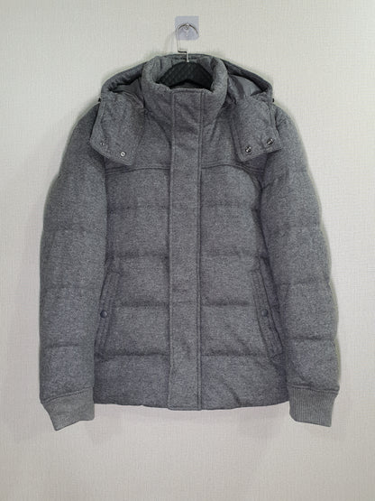 UNIQLO Stretch Wool Blended Down Puffer Jacket
