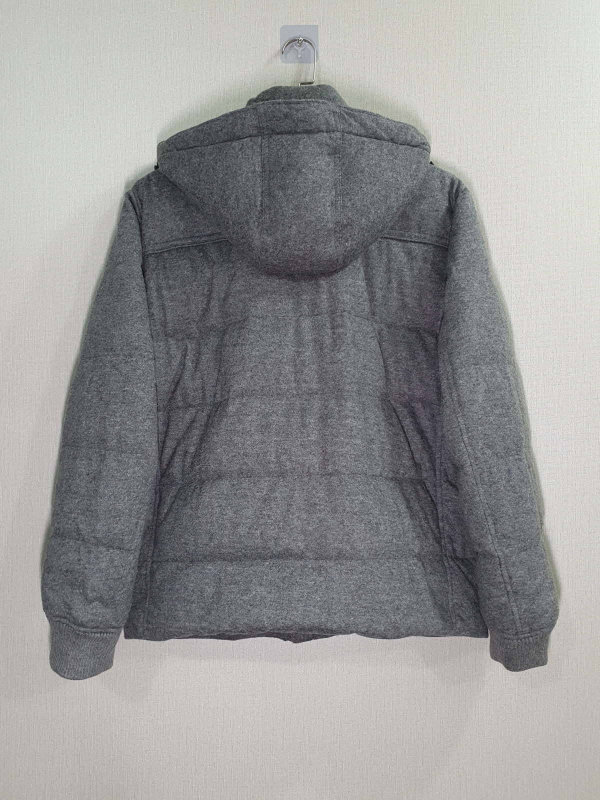UNIQLO Stretch Wool Blended Down Puffer Jacket
