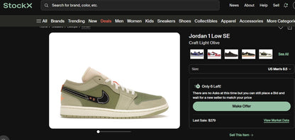 Nike Jordan 1 Low SE